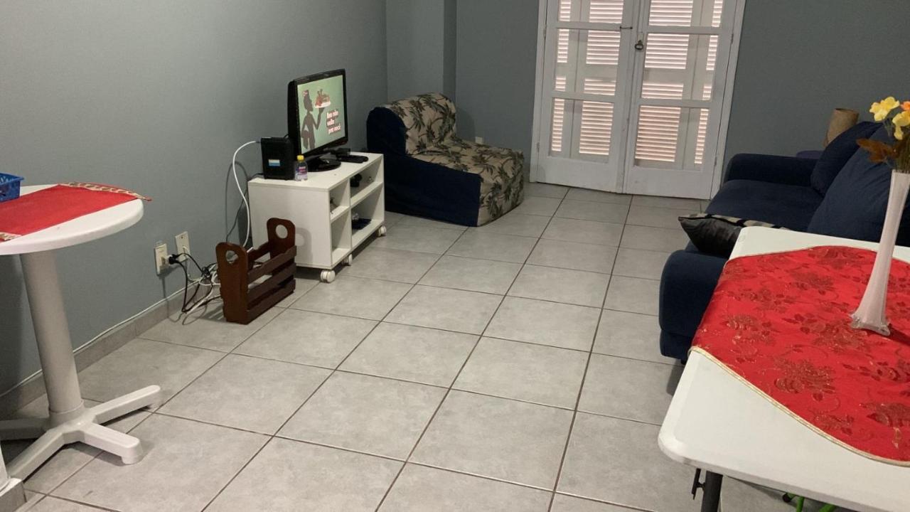 Apartamento Vista Mar Pe Na Areia Lejlighed Santos  Eksteriør billede